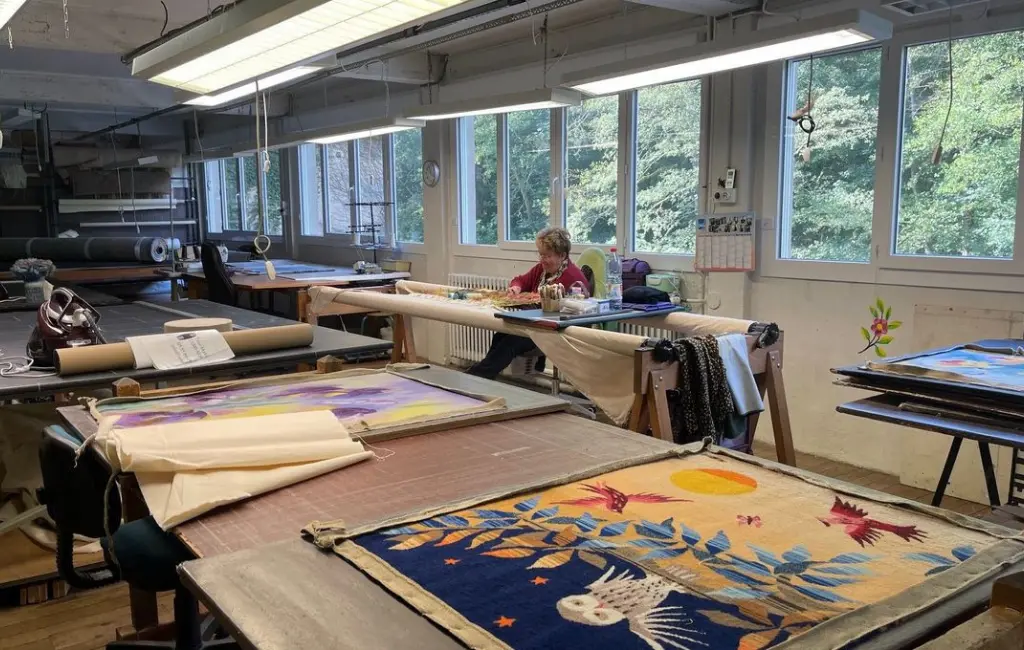 Atelier et projet de tapisserie d'Aubusson à faire soi-même