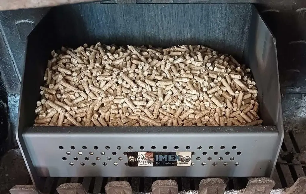 Panier bruleur à pellets