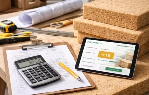 Lire la suite à propos de l’article Calculette Homatherm : comment calculer la résistance thermique de la fibre de bois