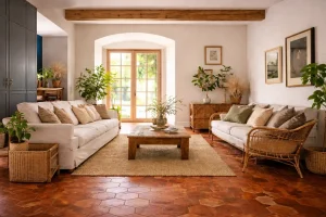 Lire la suite à propos de l’article Quelle couleur associer avec de la tomette rouge pour un intérieur harmonieux et tendance ?