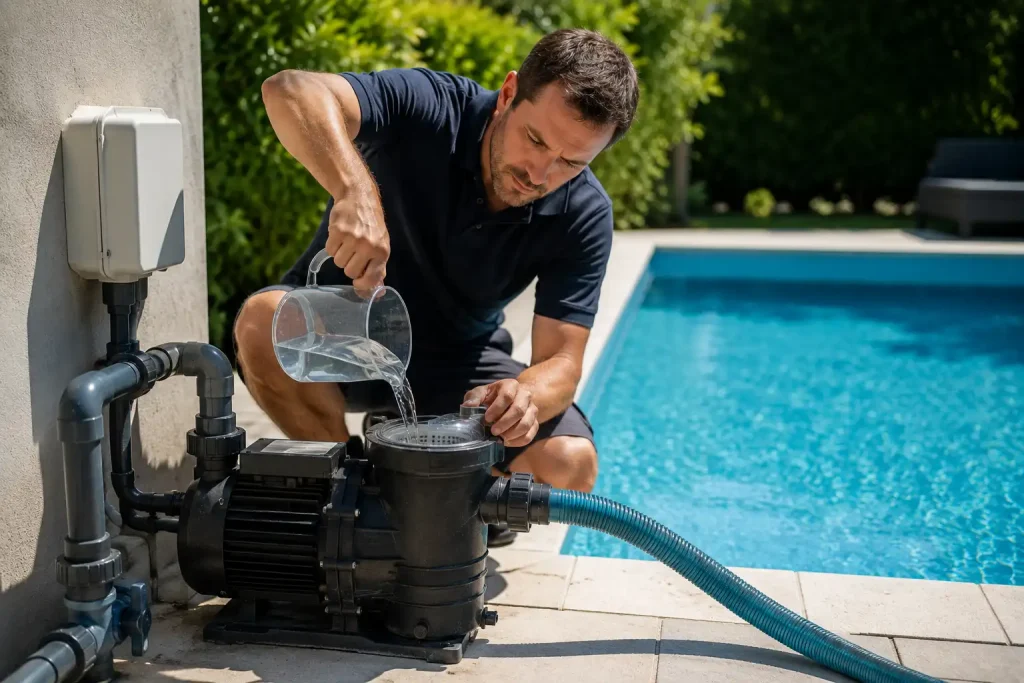 Comment amorcer une pompe de piscine