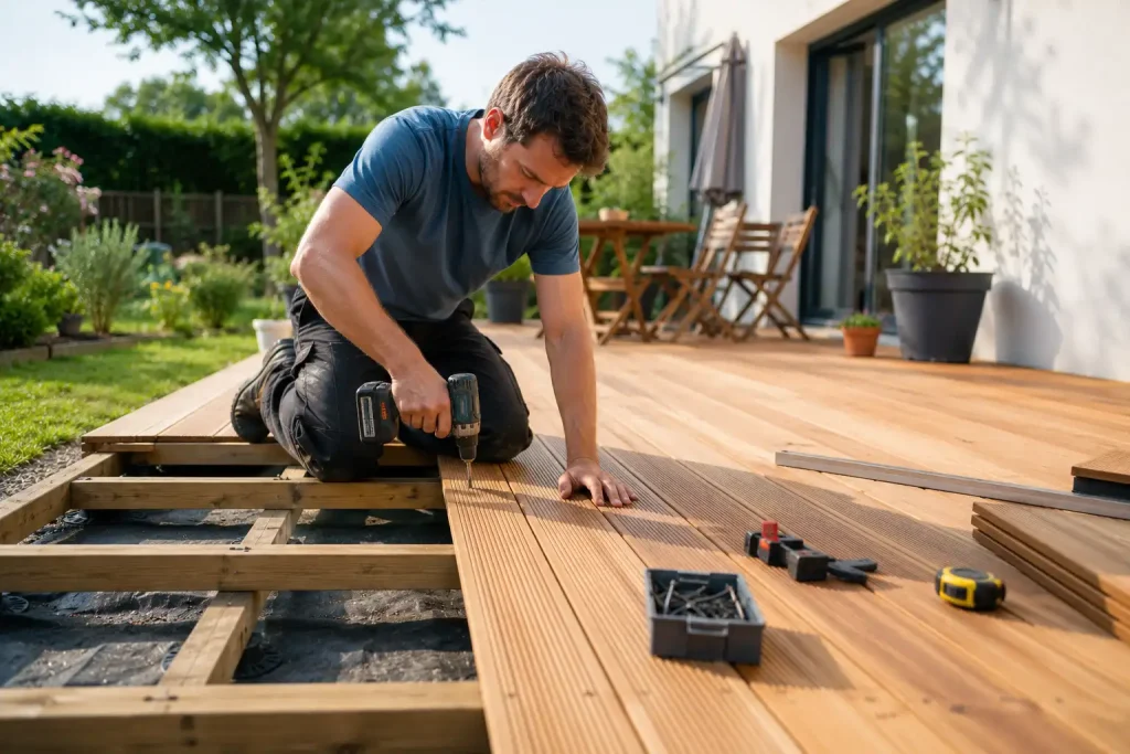 Comment faire une terrasse en bois
