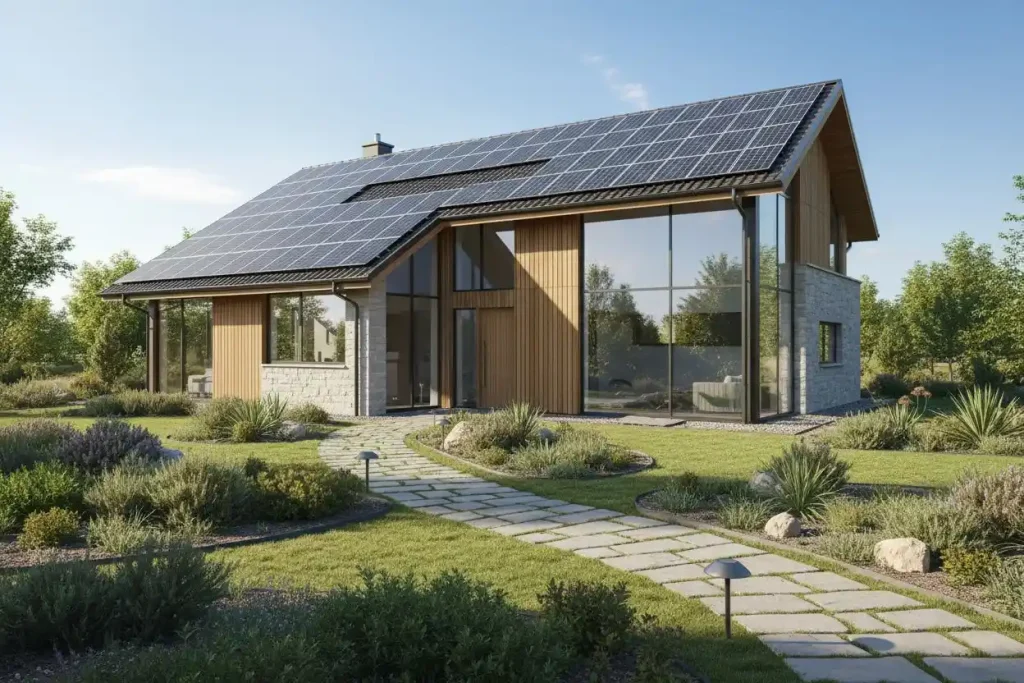 Électricité avec le solaire