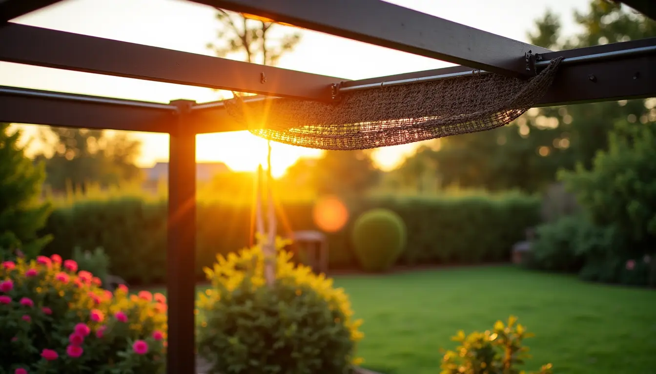 You are currently viewing Comment aménager une pergola avec un filet de camouflage moderne ?