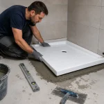 Comment poser un receveur de douche sur dalle béton
