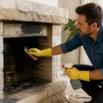 Comment nettoyer les pierres de cheminée