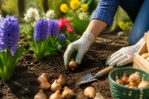 Lire la suite à propos de l’article Comment planter des bulbes pour des floraisons éclatantes