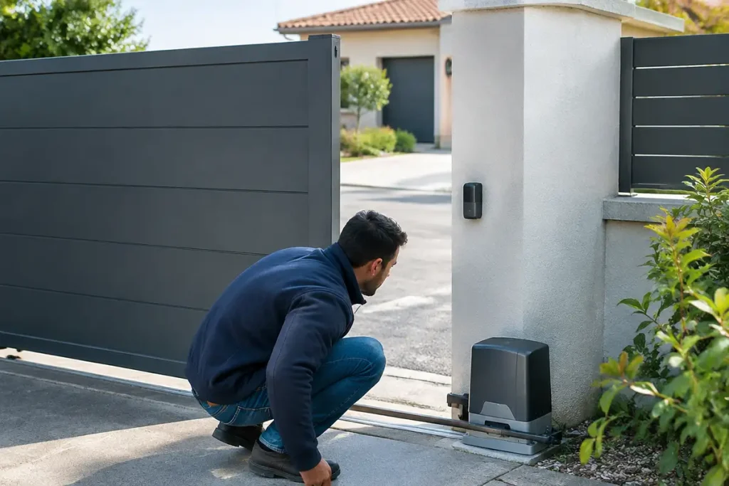 Problème motorisation portail Diagral by Adyx
