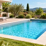 Piscine adaptée à son terrain